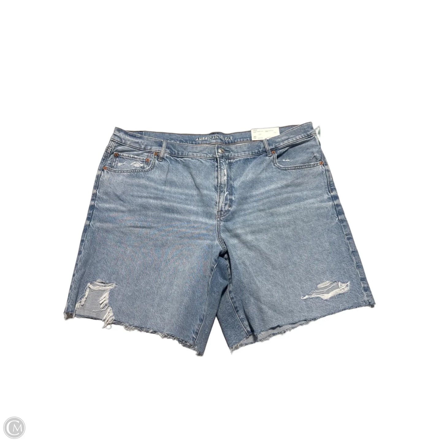 Shorts By American Eagle In Blue Denim, Size: 20