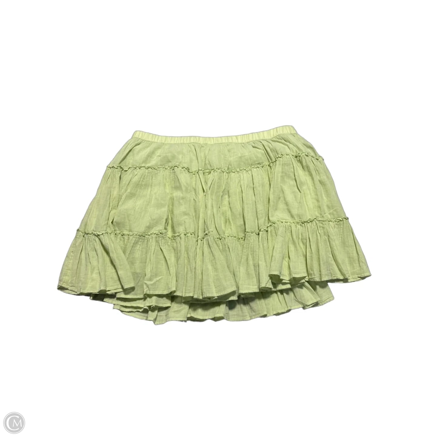 Skirt Mini & Short By American Eagle In Green, Size: Xxl