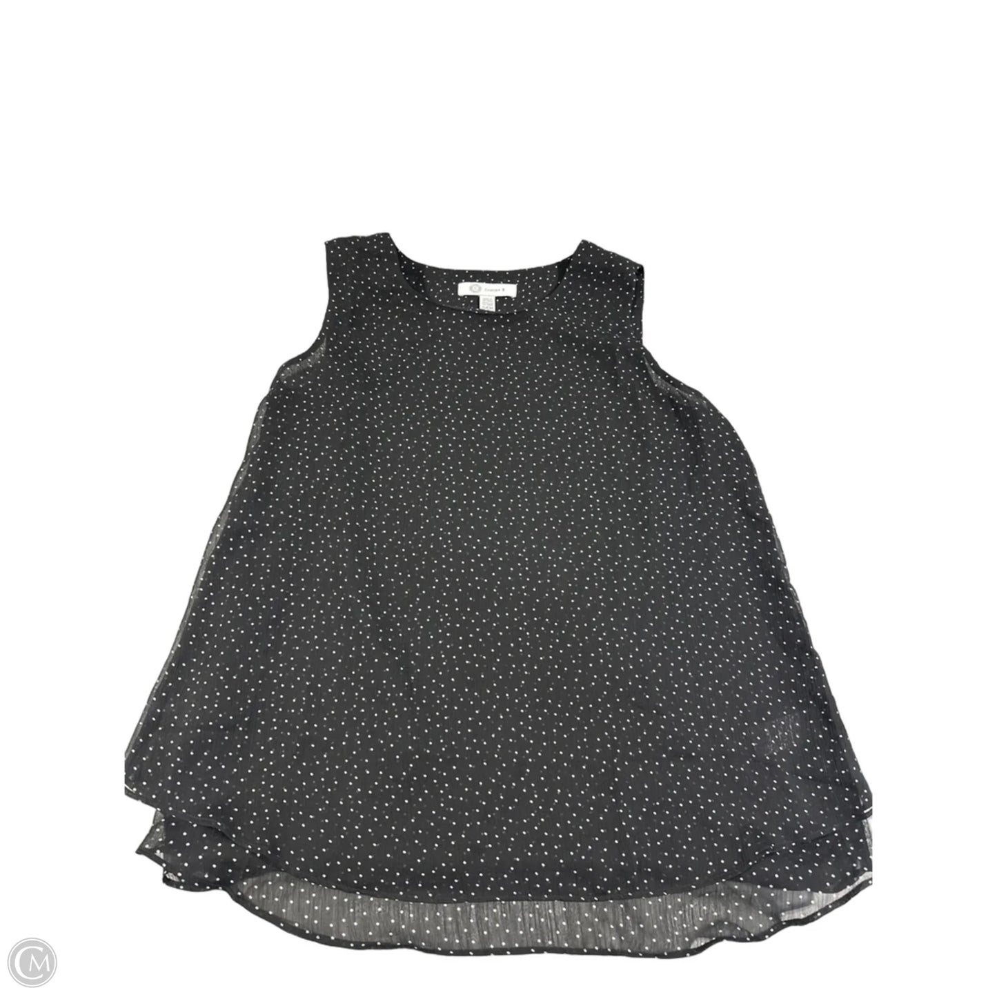 Tank Top By Cristina In Black, Size: S