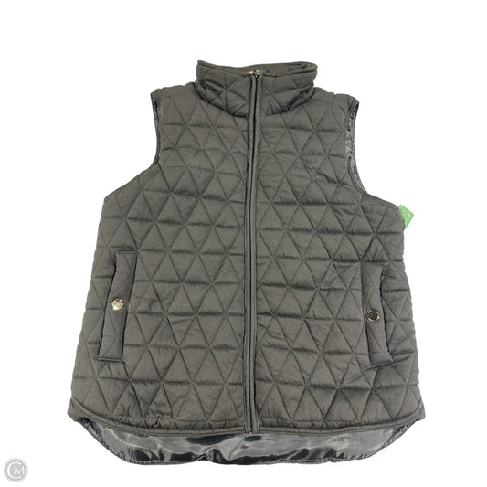 Vest Puffer & Quilted By Pulse In Black, Size: S