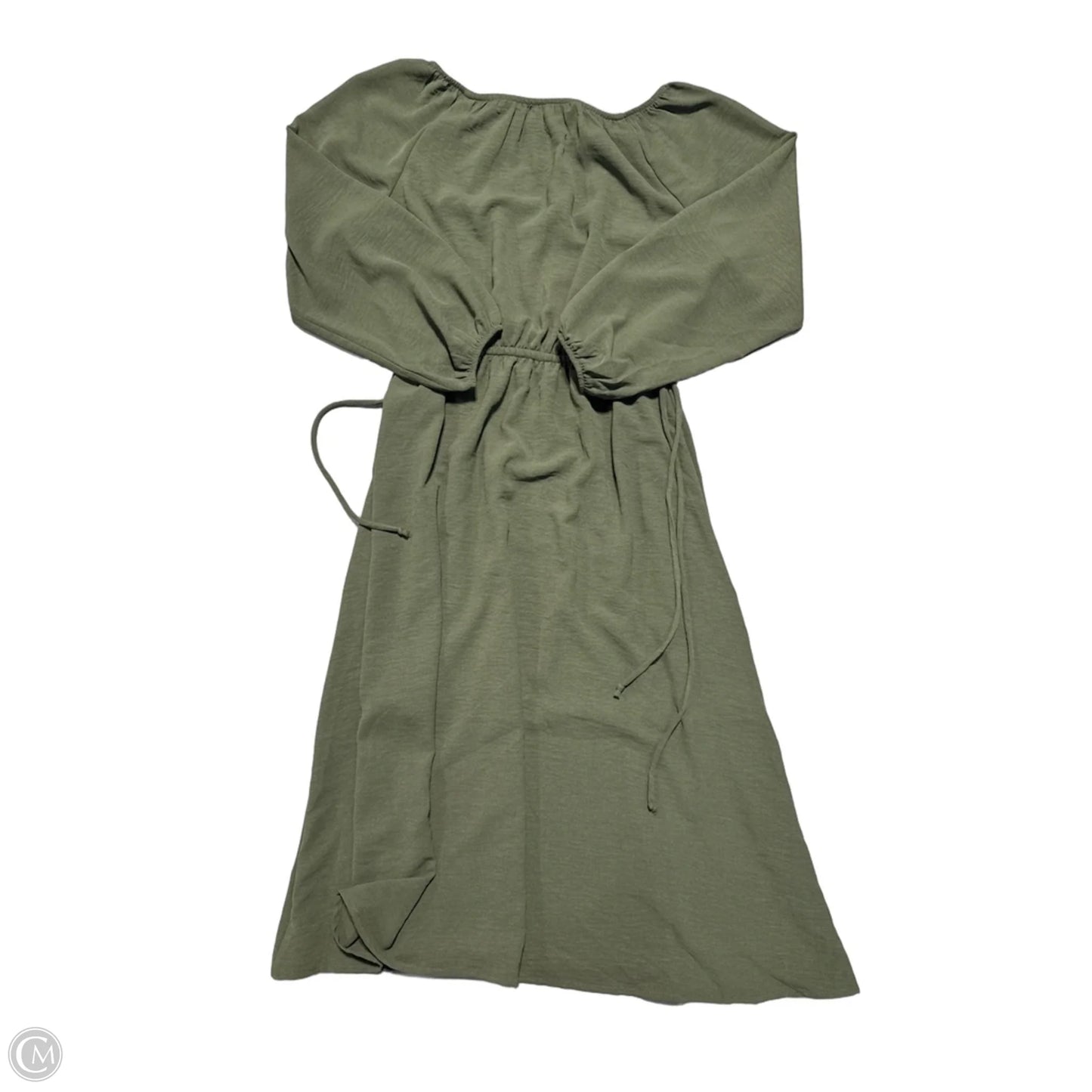 Dress Casual Midi By Gilli In Green, Size: M