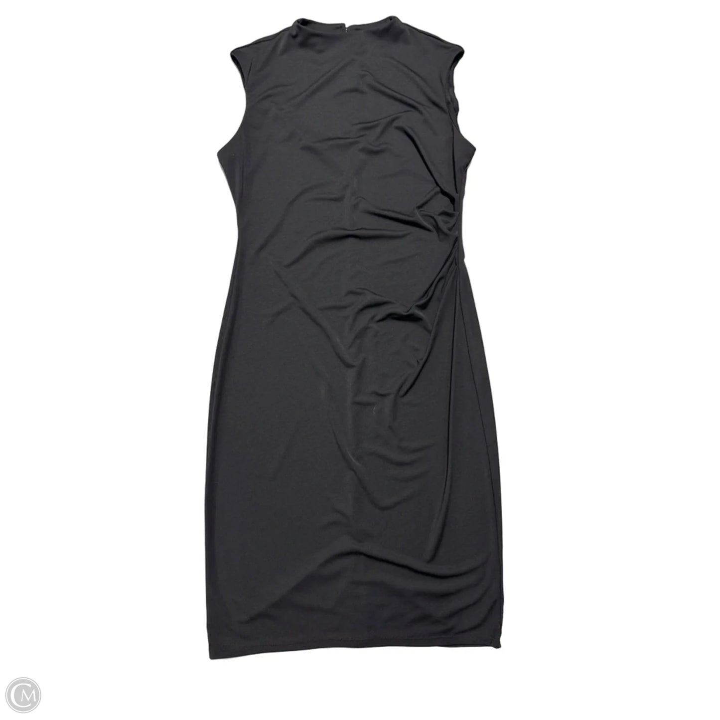 Dress Casual Midi By Fortune & Ivy In Black, Size: L