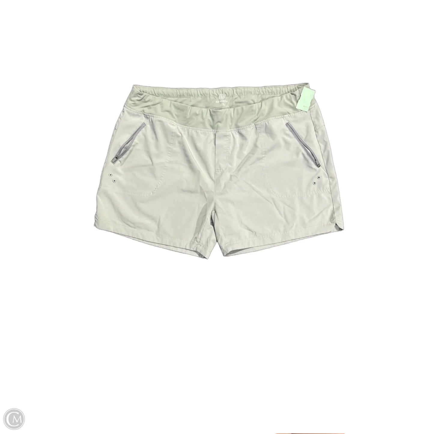 Athletic Shorts By Cmc In Green, Size: Xxl