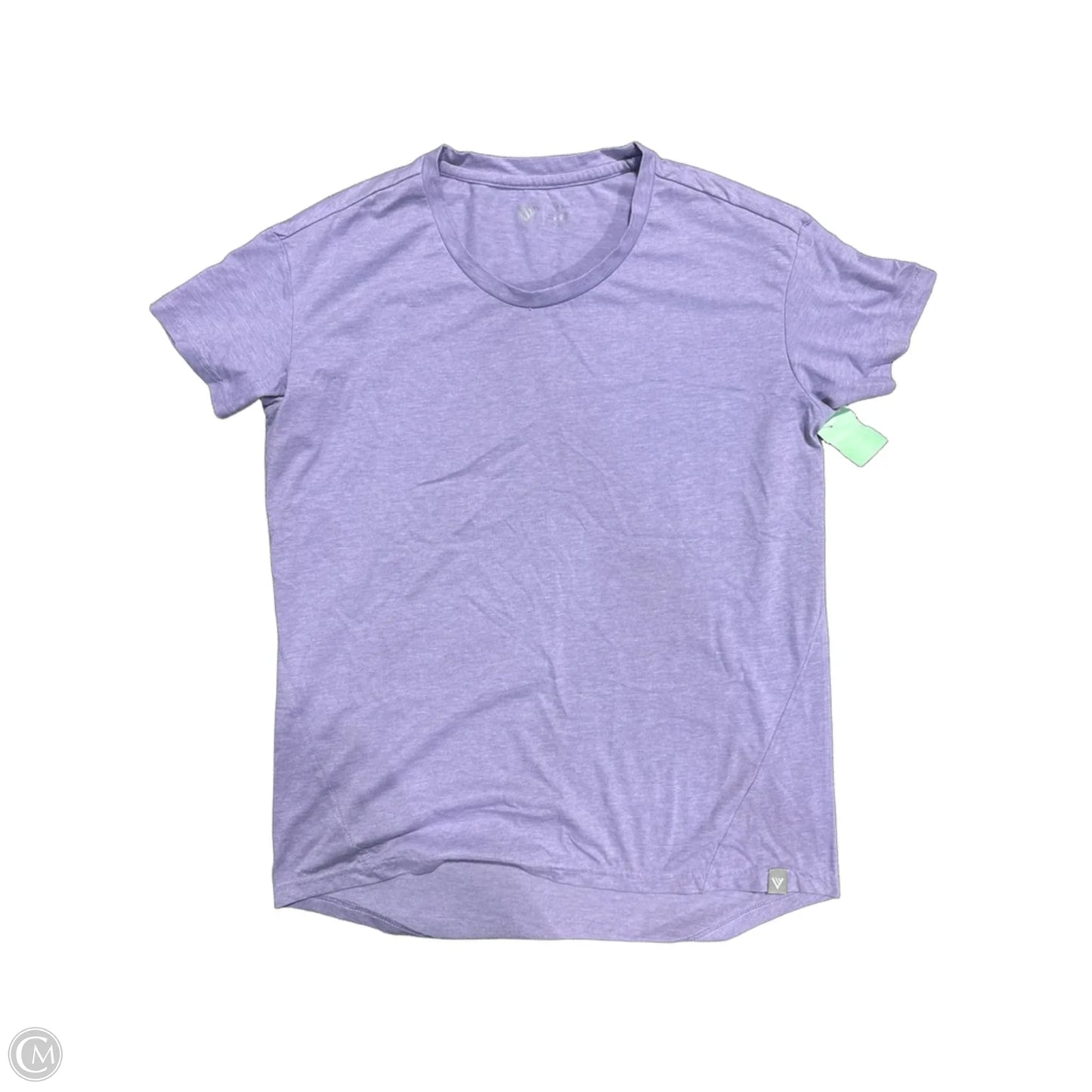 Top Short Sleeve By Cmc In Purple, Size: M