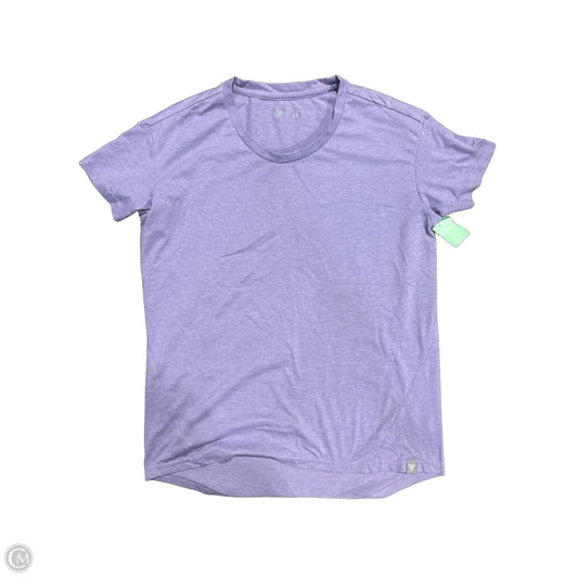 Top Short Sleeve By Cmc In Purple, Size: M