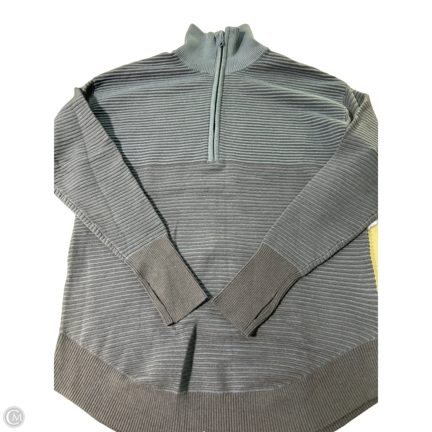 Top Long Sleeve By Aerie In Blue, Size: S