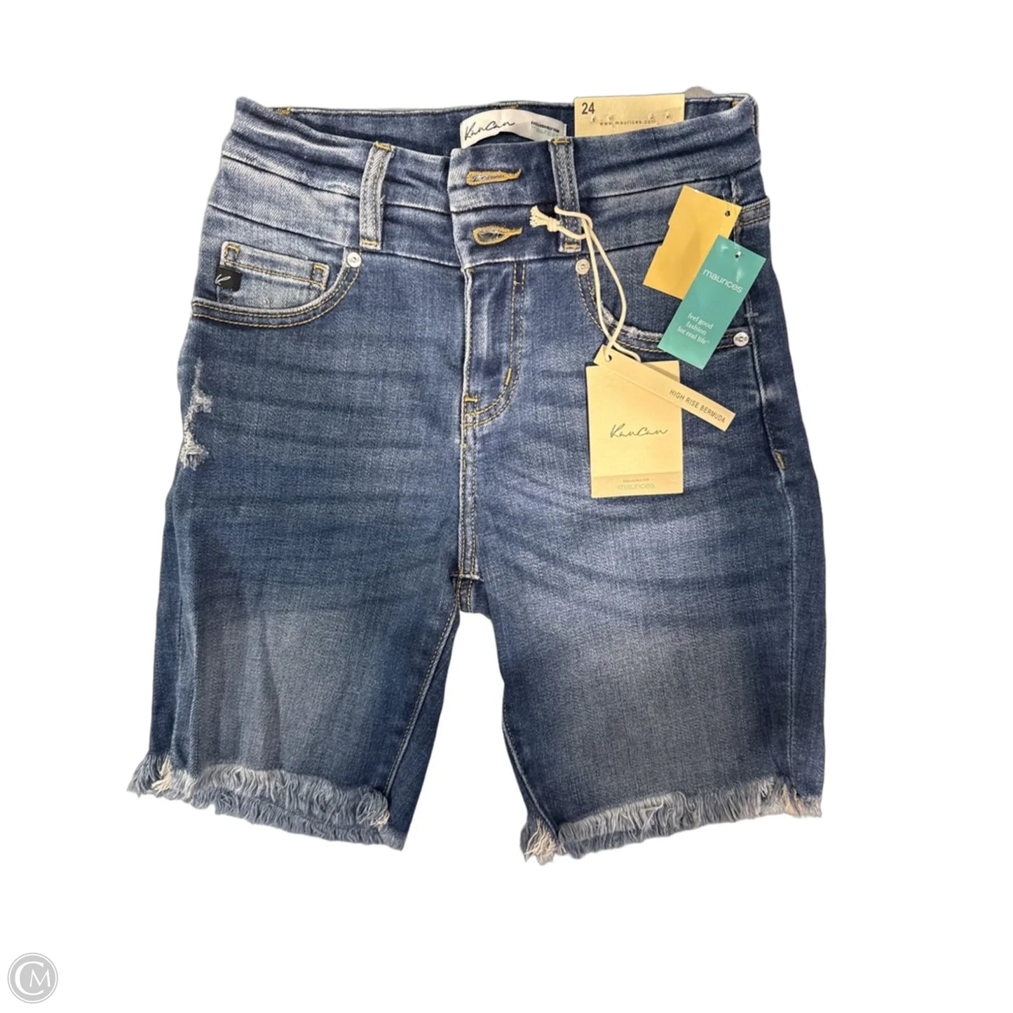 Shorts By Maurices In Blue Denim, Size: 24