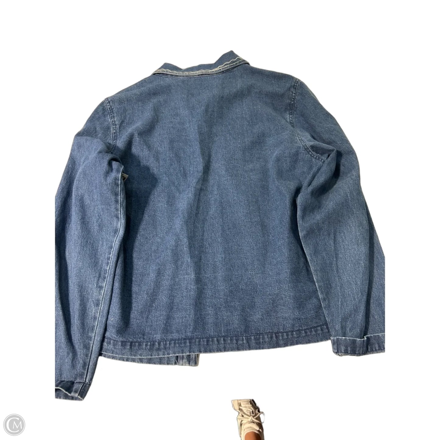 Jacket Denim By Cmc In Blue Denim, Size: Xl