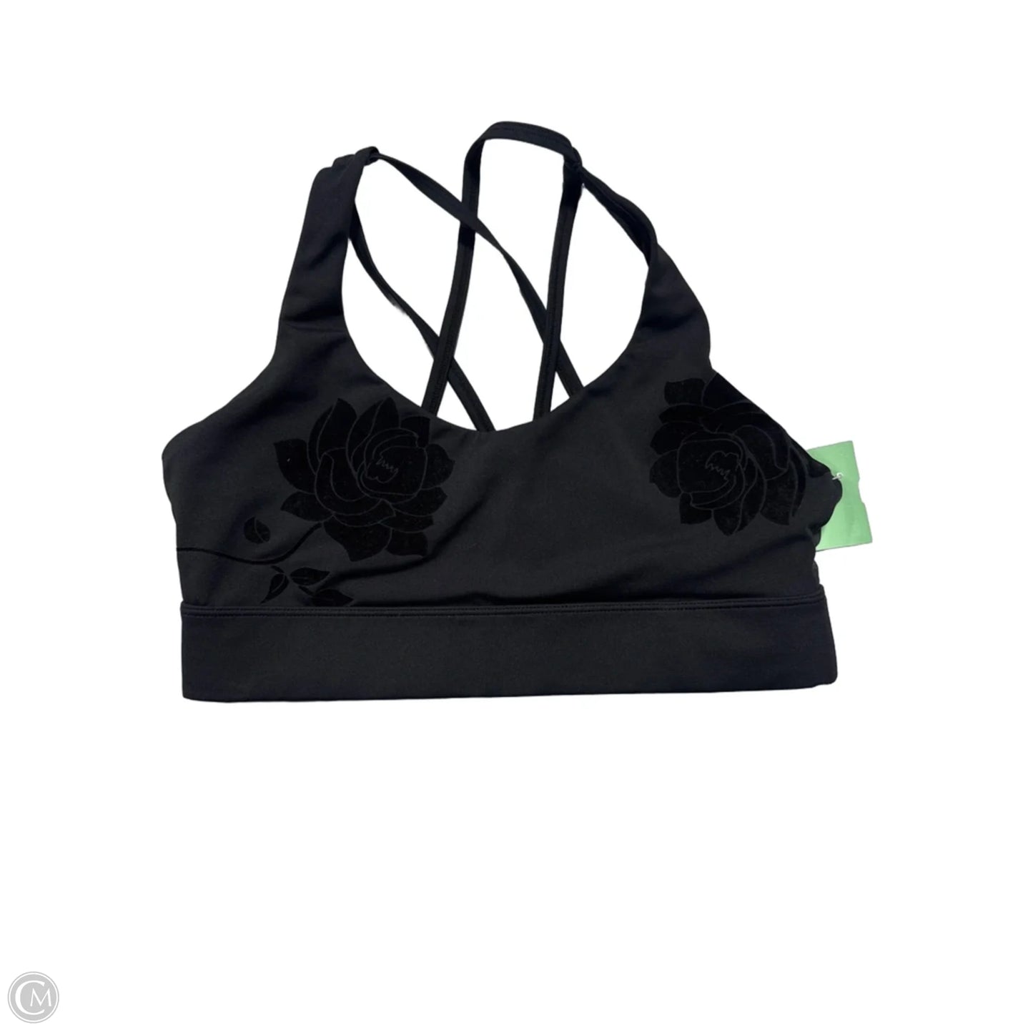 Athletic Bra By Zyia In Black, Size: L