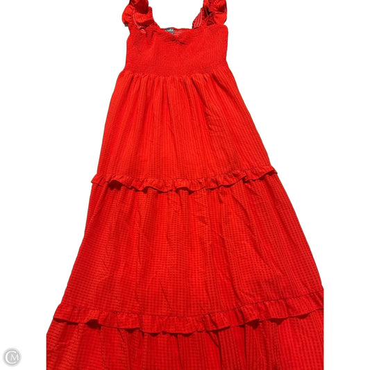 Dress Casual Maxi By Arula In Red, Size: Xl