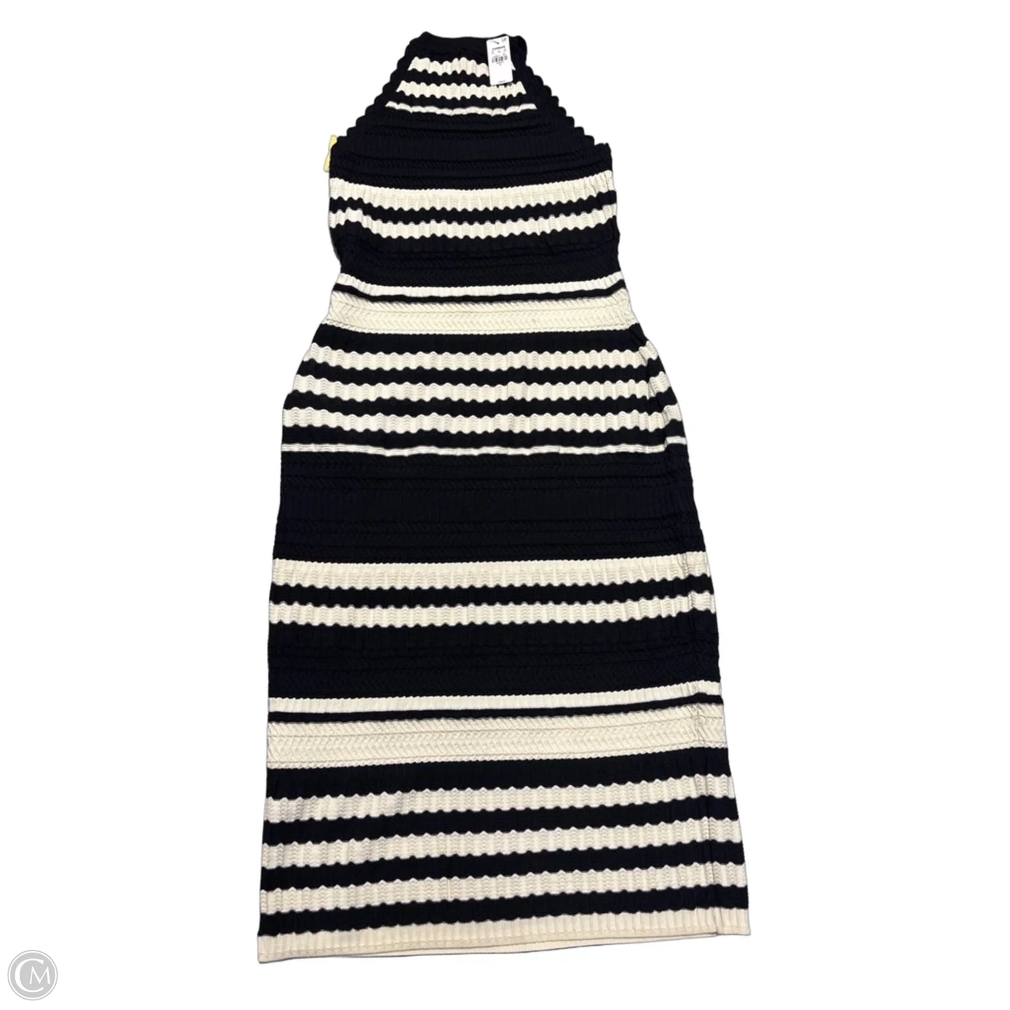 Dress Casual Maxi By Express In Striped Pattern, Size: S