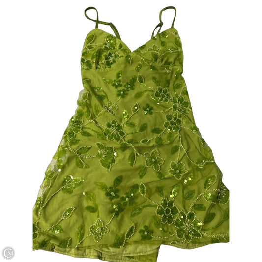 Dress Casual Short By Shein In Green, Size: Xl