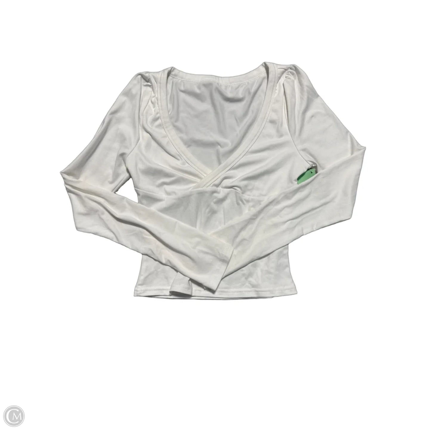 Top Long Sleeve By Cmc In White, Size: Xs