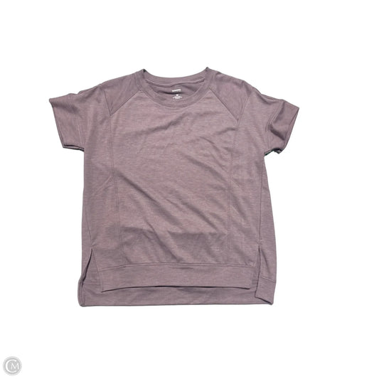 Top Short Sleeve By Sonoma In Purple, Size: M