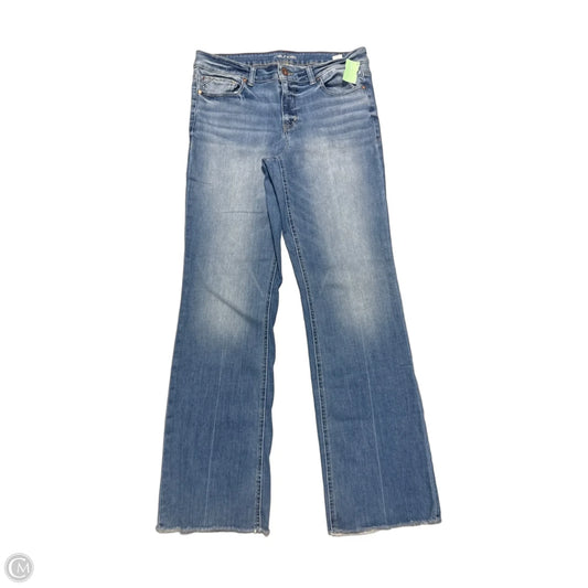 Jeans Wide Leg By Maurices In Blue Denim, Size: 16l