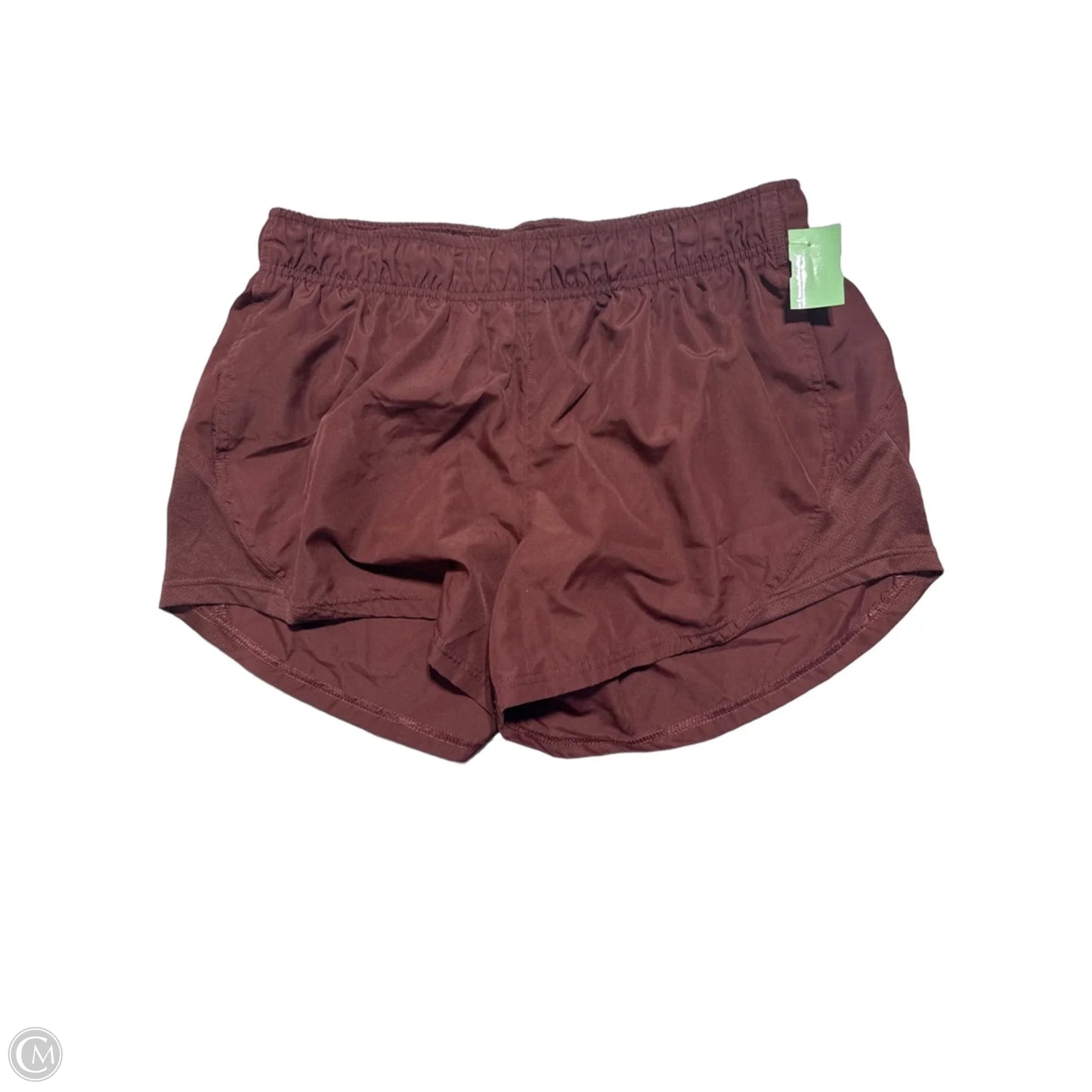 Athletic Shorts By Athletic Works In Maroon, Size: L