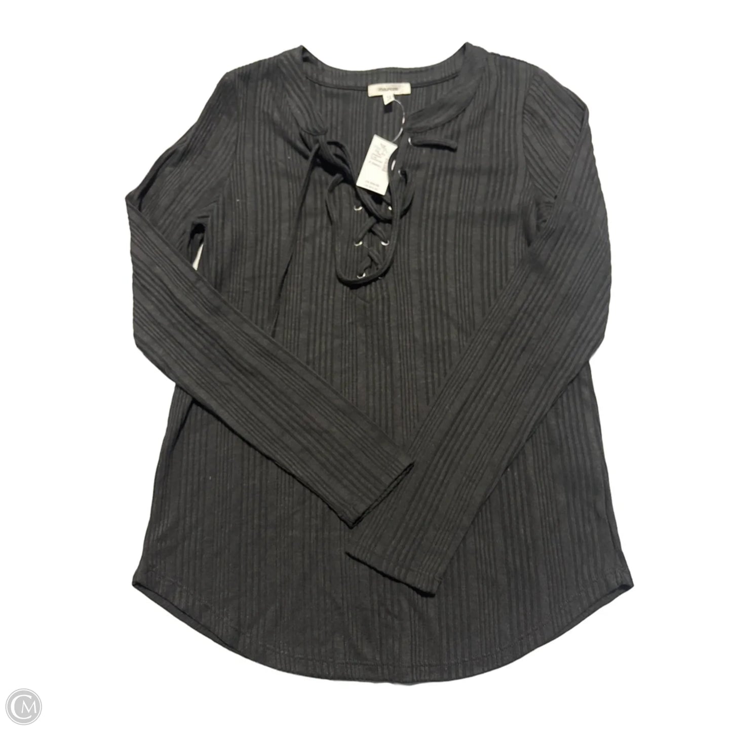 Top Long Sleeve By Maurices In Black, Size: Xs