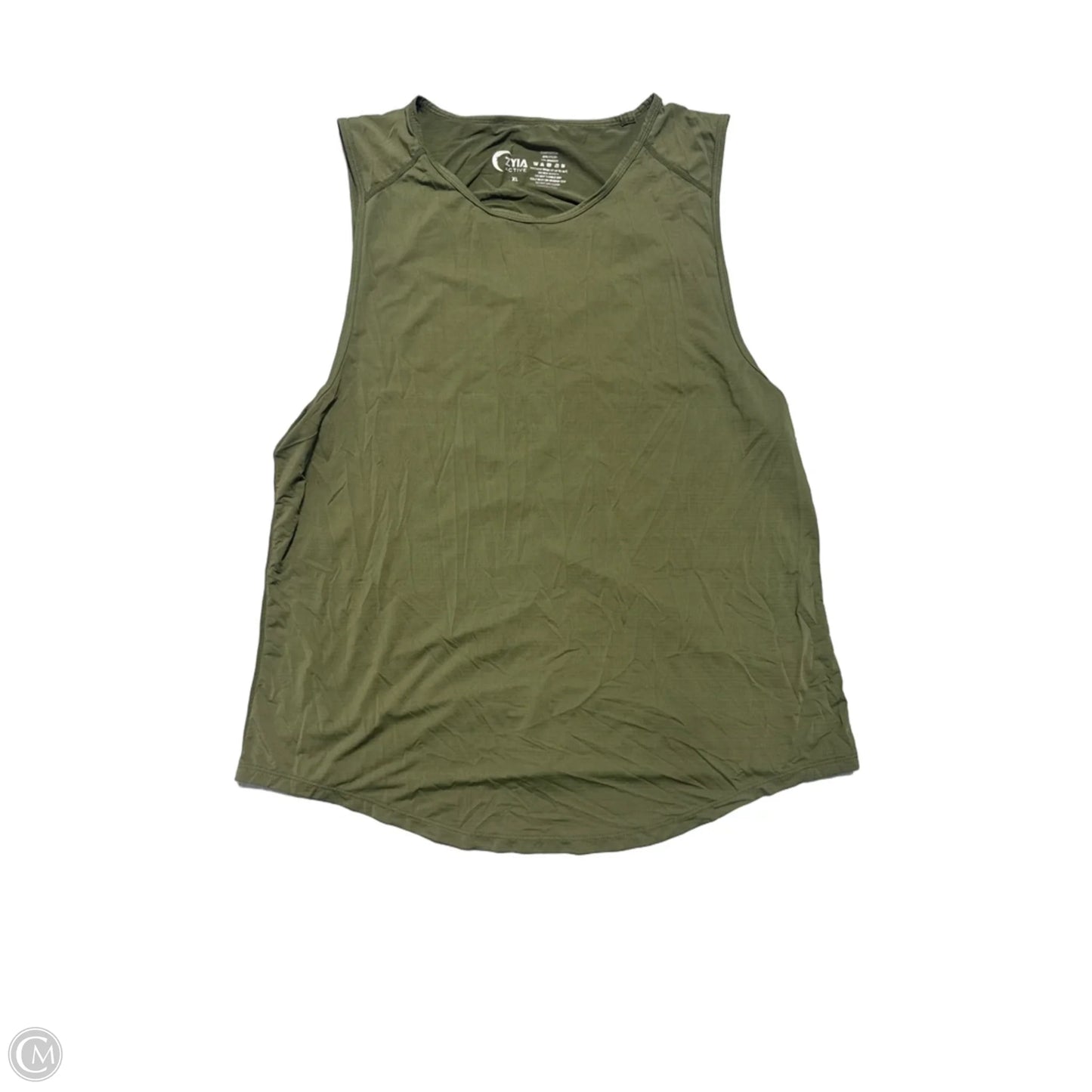 Athletic Tank Top By Zyia In Green, Size: Xl