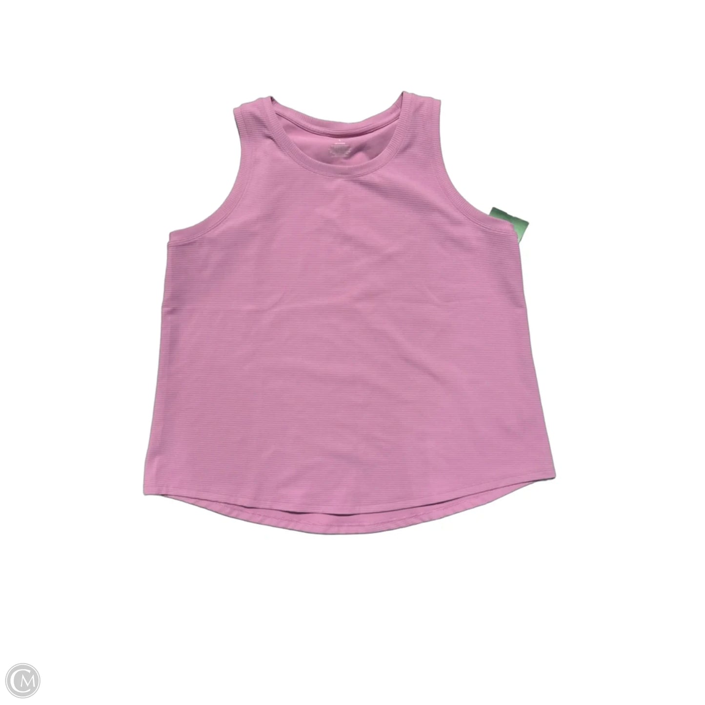 Athletic Tank Top By Tek Gear In Pink, Size: L