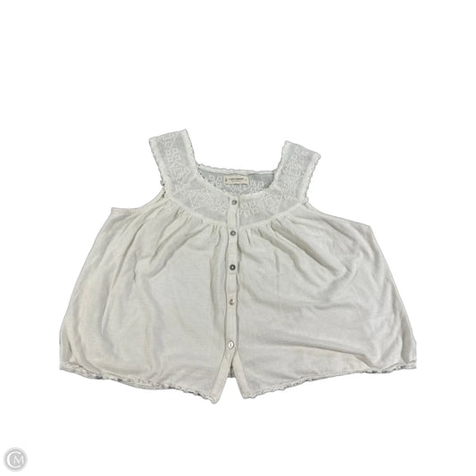 Tank Top By Lucky Brand In White, Size: S