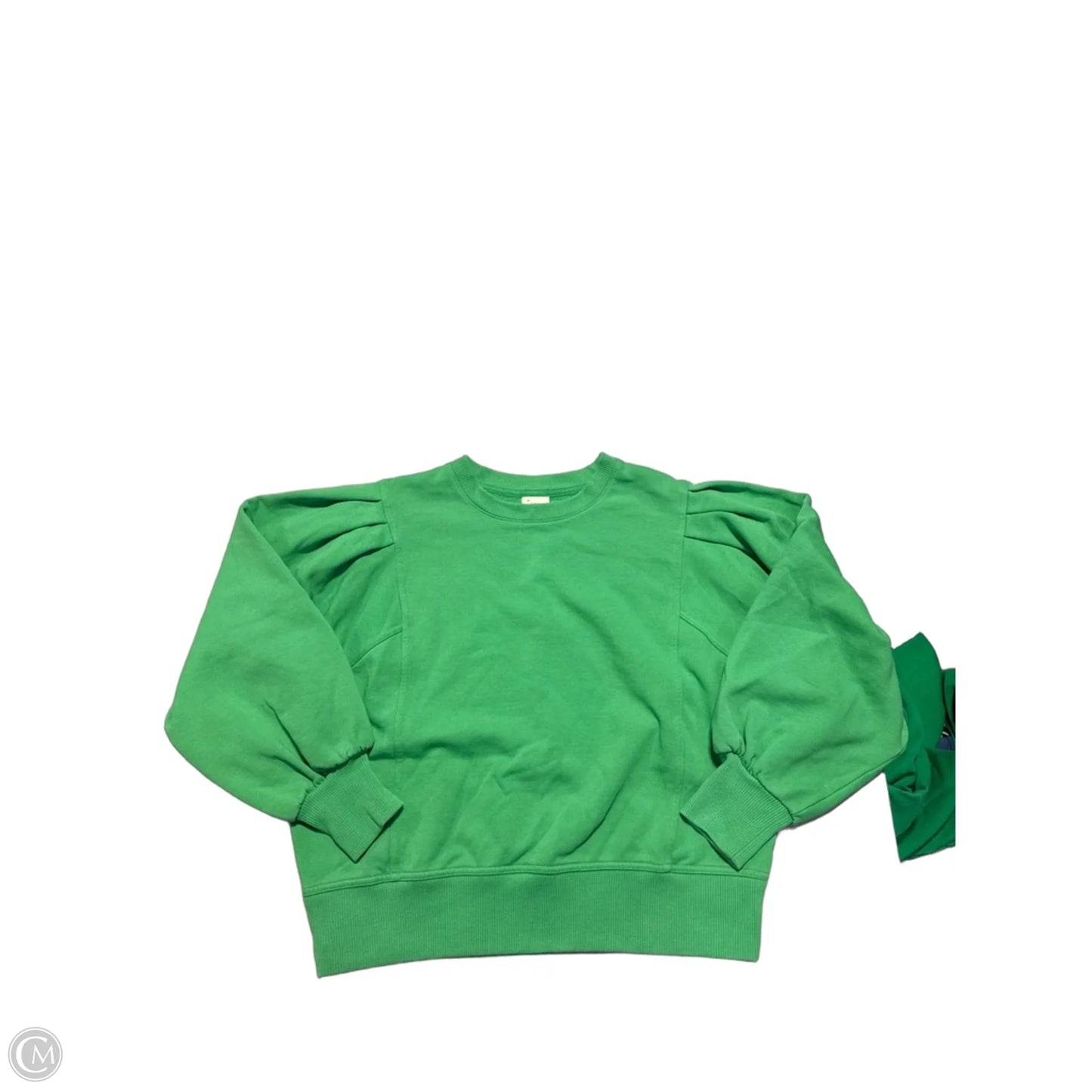 Sweatshirt Crewneck By A New Day In Green, Size: M