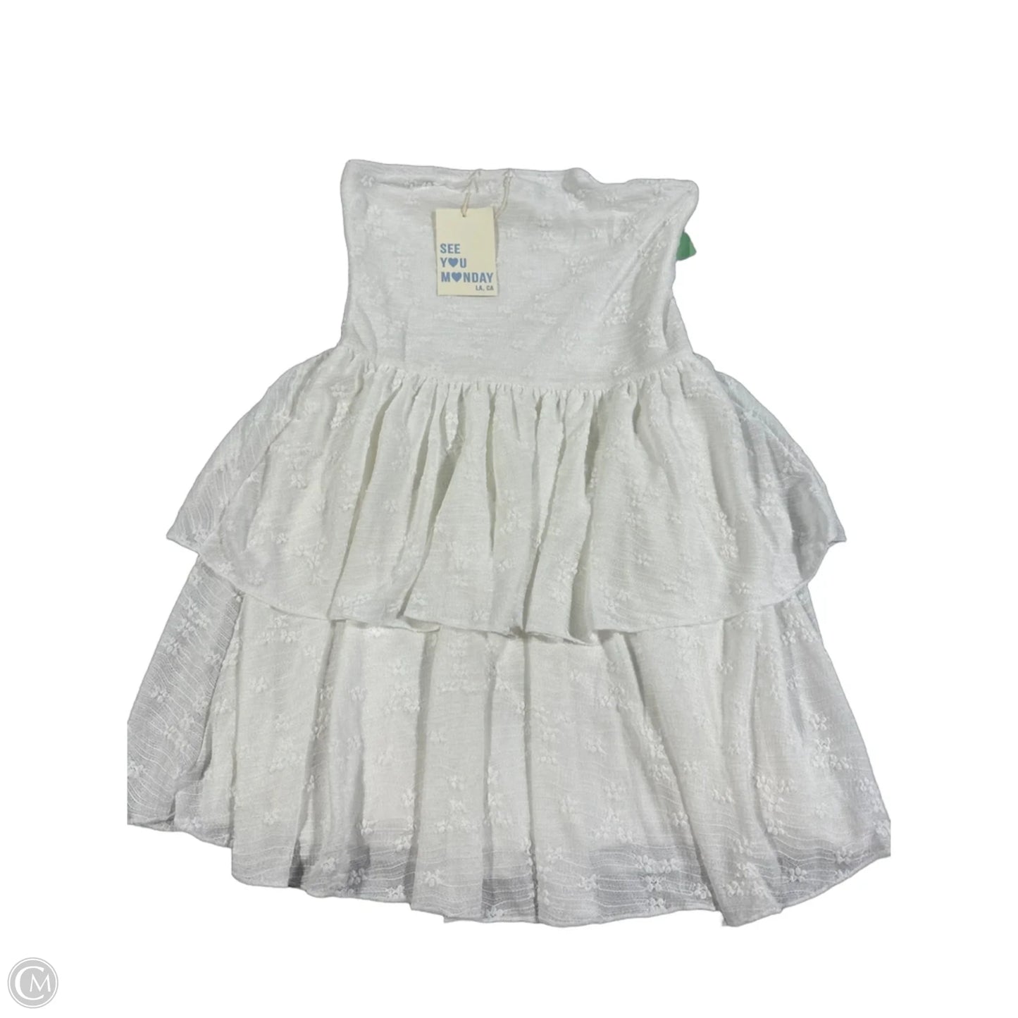 Dress Casual Short By See You Monday In White, Size: M
