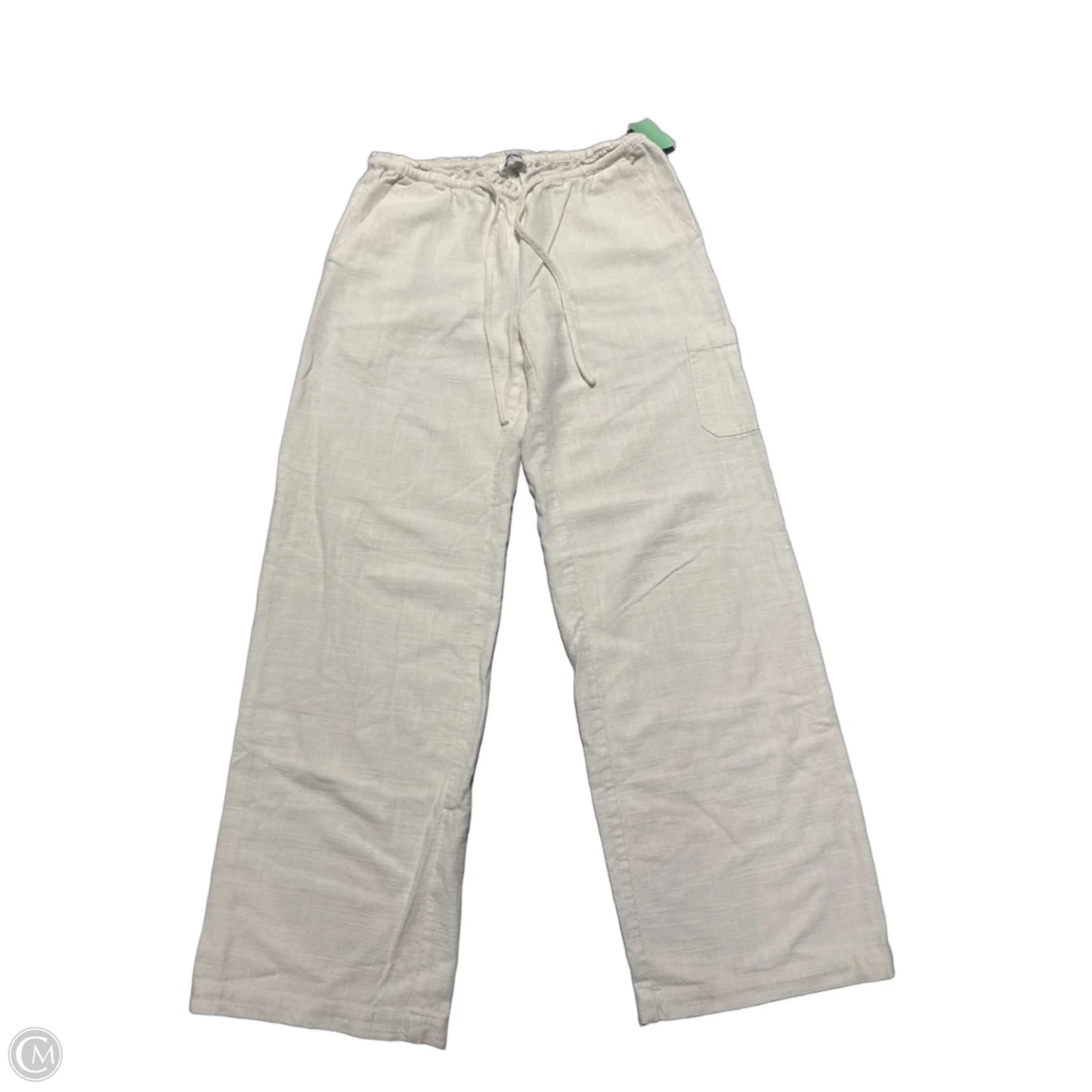 Pants Linen By Cmc In Cream, Size: Xs