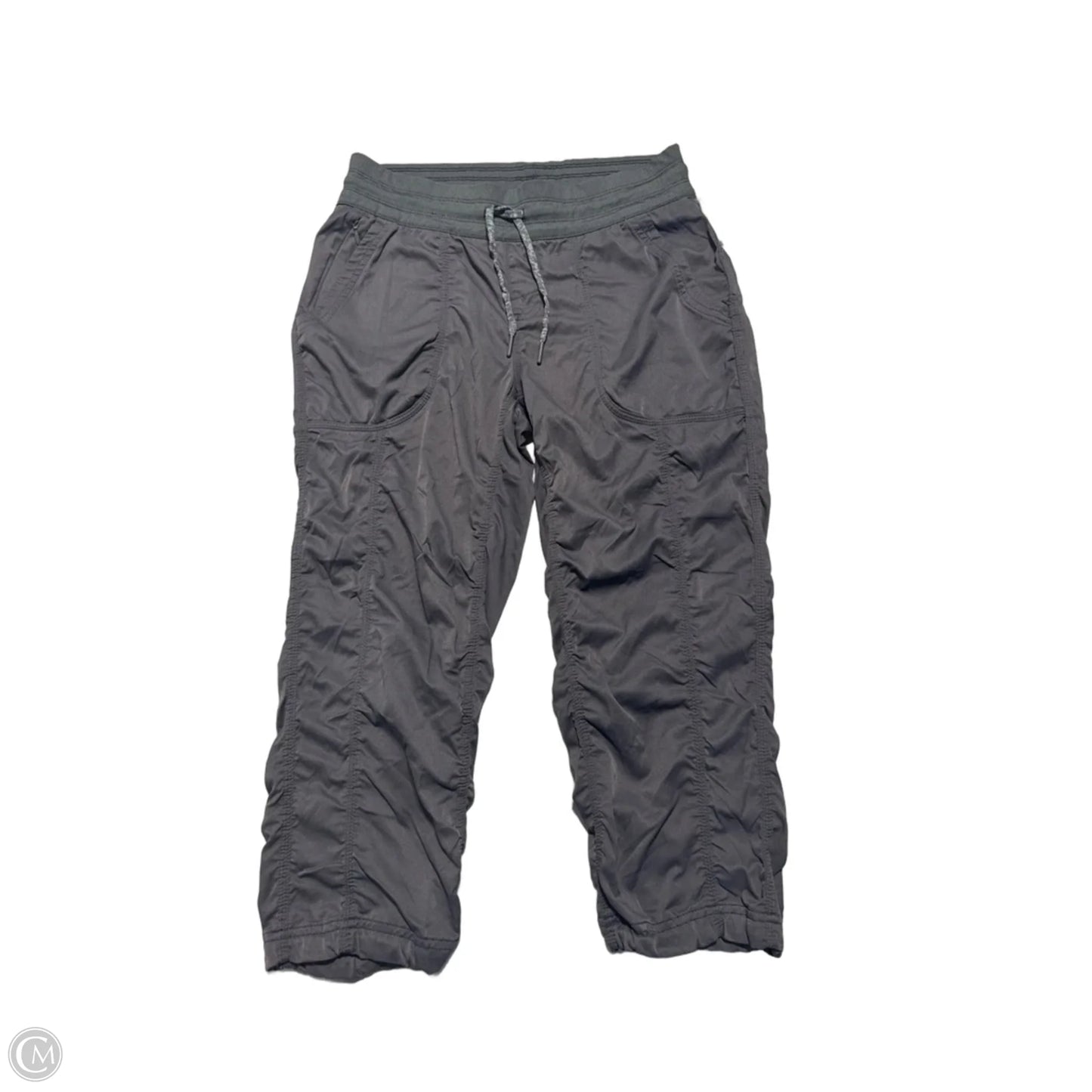 Athletic Capris By The North Face In Grey, Size: M