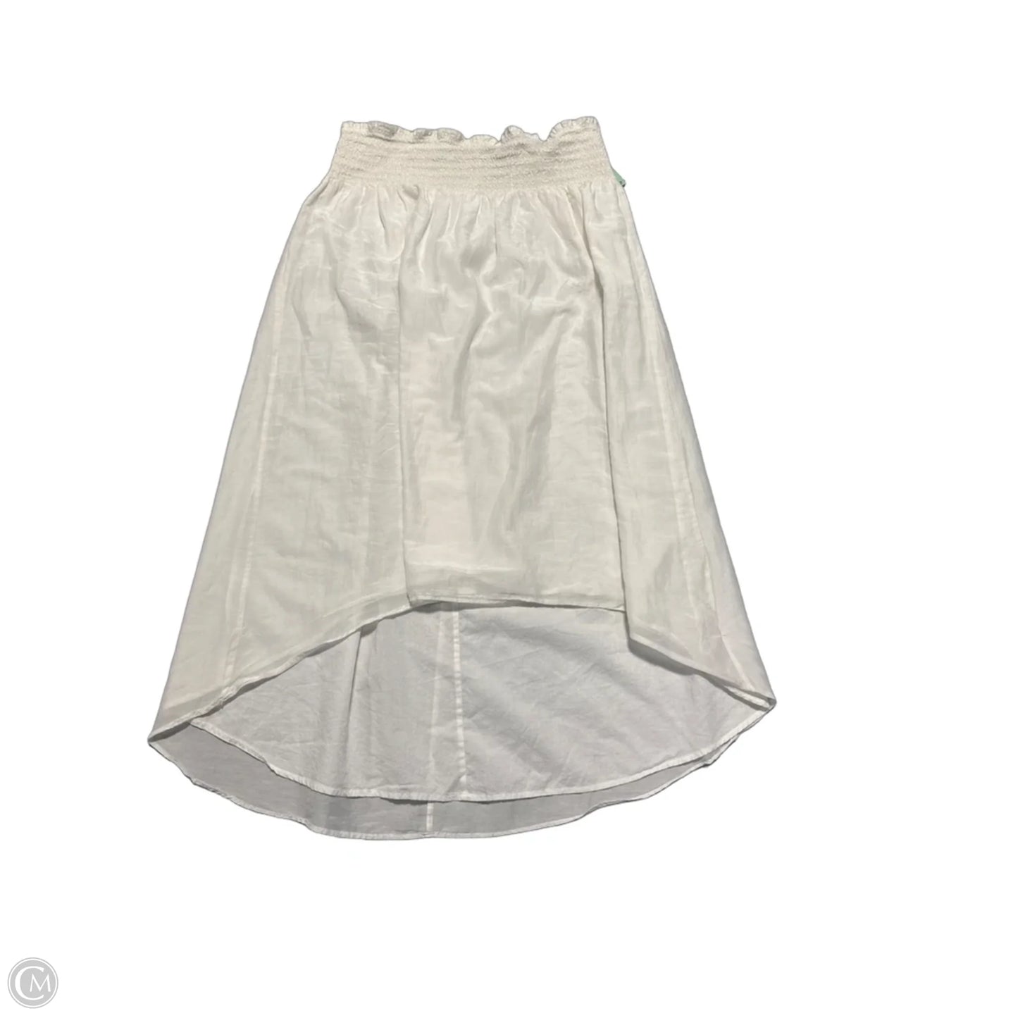 Skirt Midi By Ann Taylor In White, Size: M