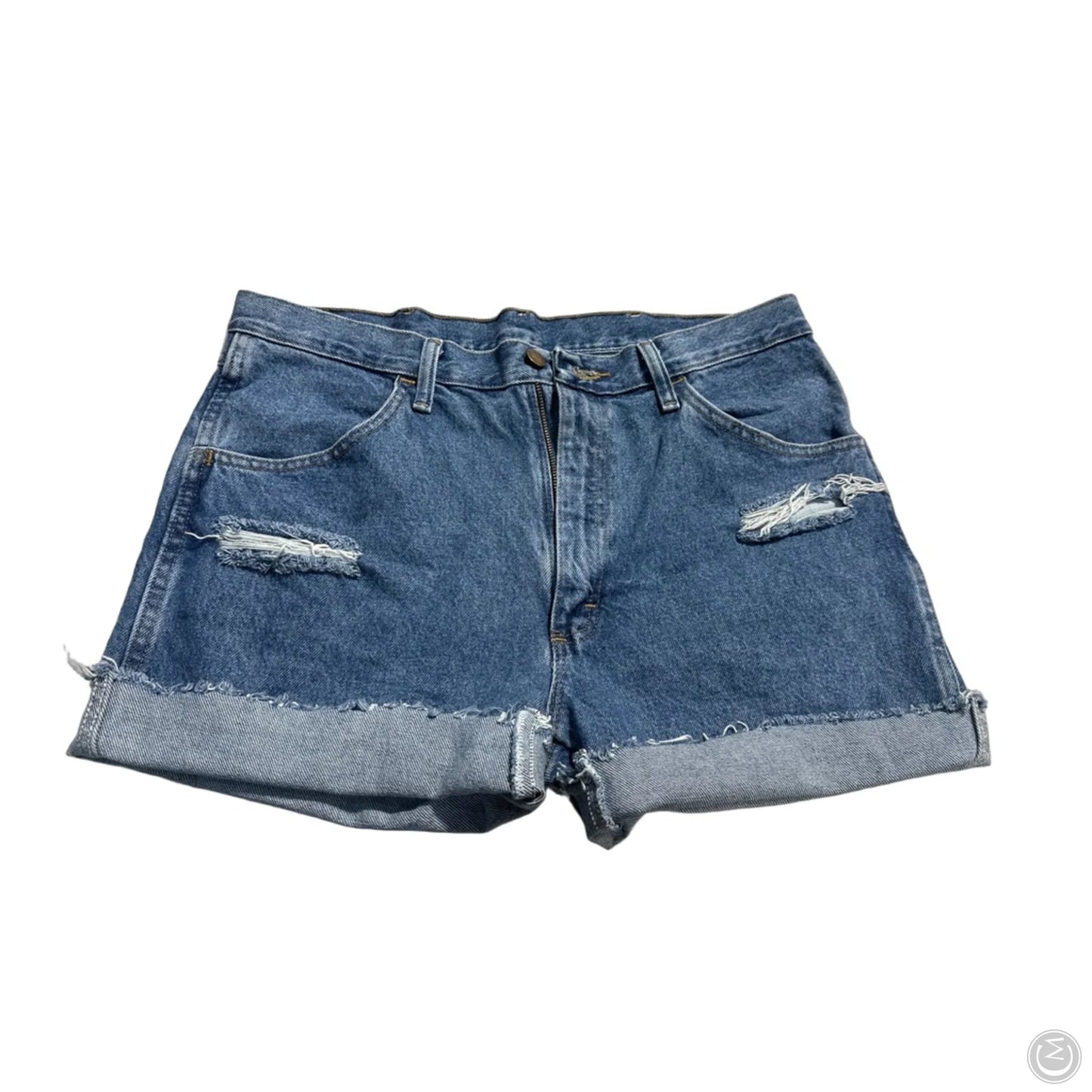 Shorts By Cmc In Blue Denim, Size: 14