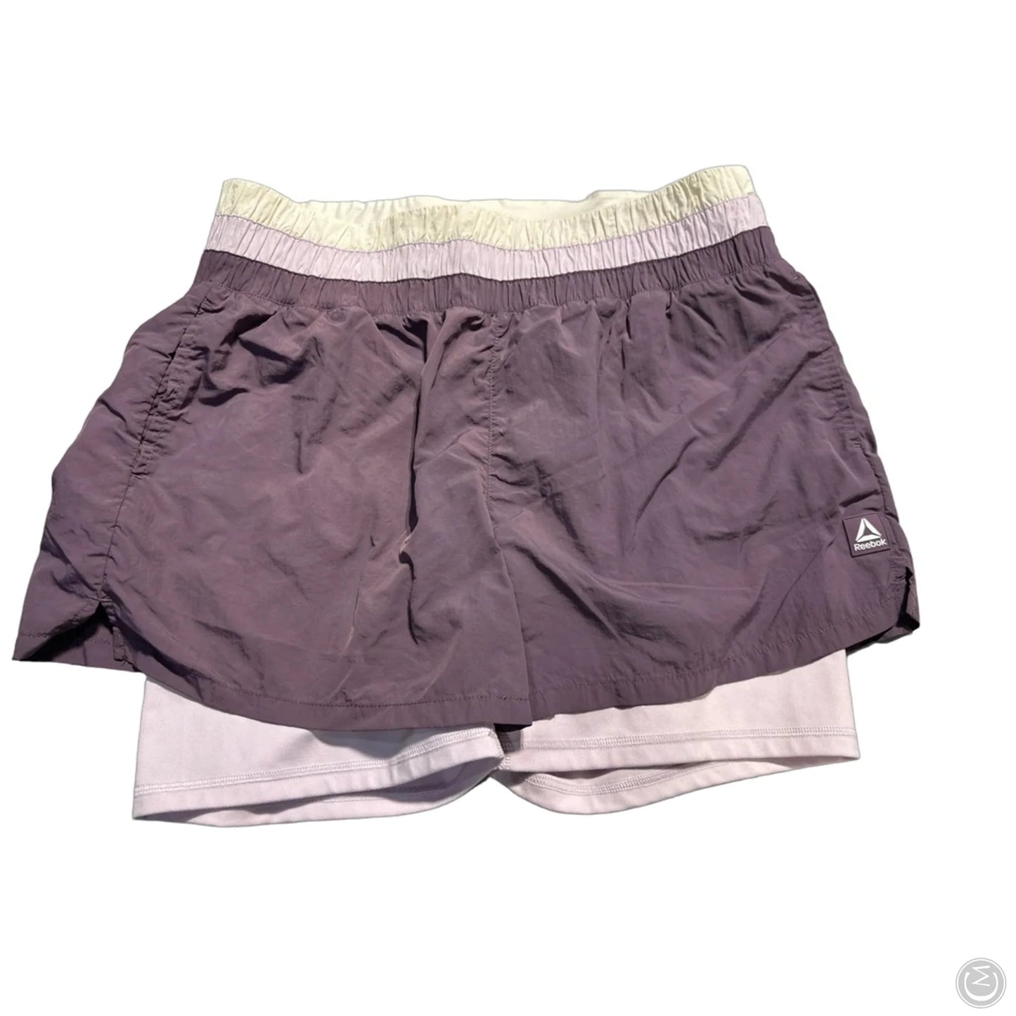 Athletic Shorts By Reebok In Purple, Size: L