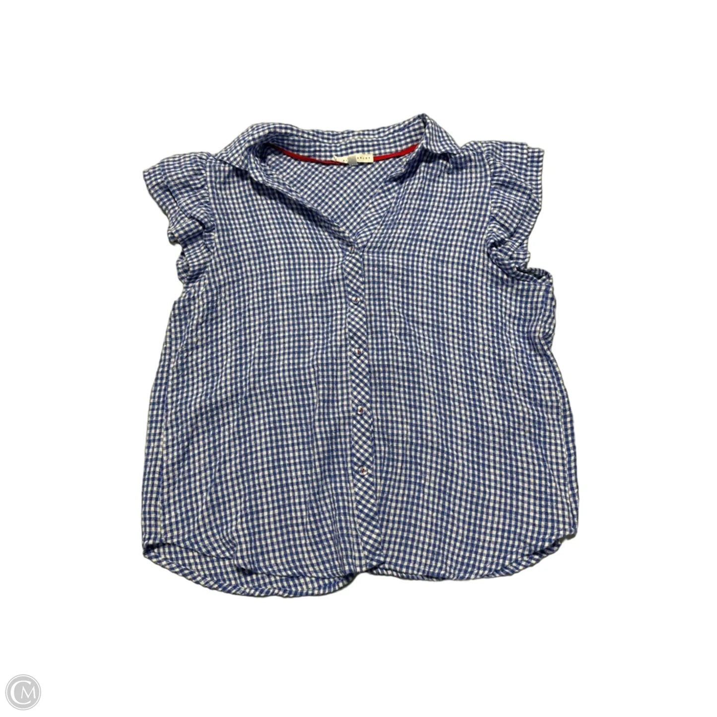 Top Short Sleeve By Jane And Delancey In Blue, Size: M