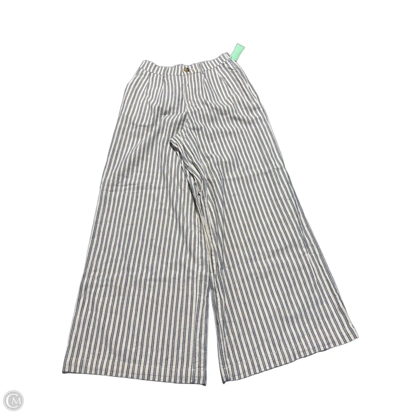 Pants Dress By Ana In Blue & Cream, Size: 6