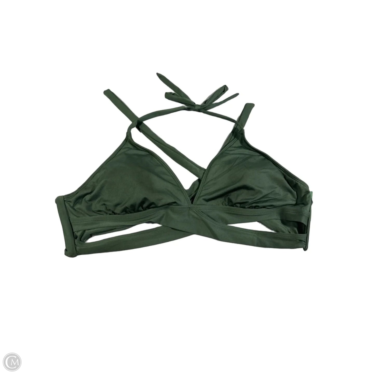 Swimsuit Top By Kona Sol In Green, Size: Xl