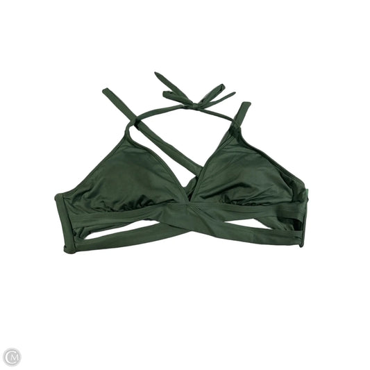 Swimsuit Top By Kona Sol In Green, Size: Xl