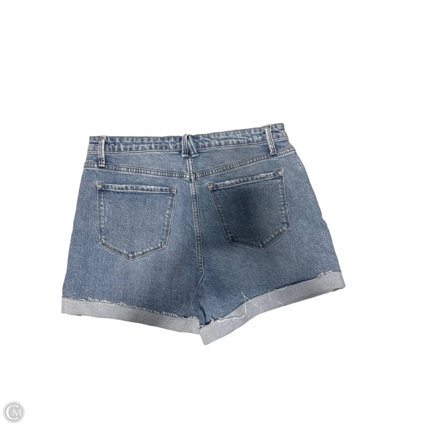 Shorts By Vervet In Blue Denim, Size: Xl