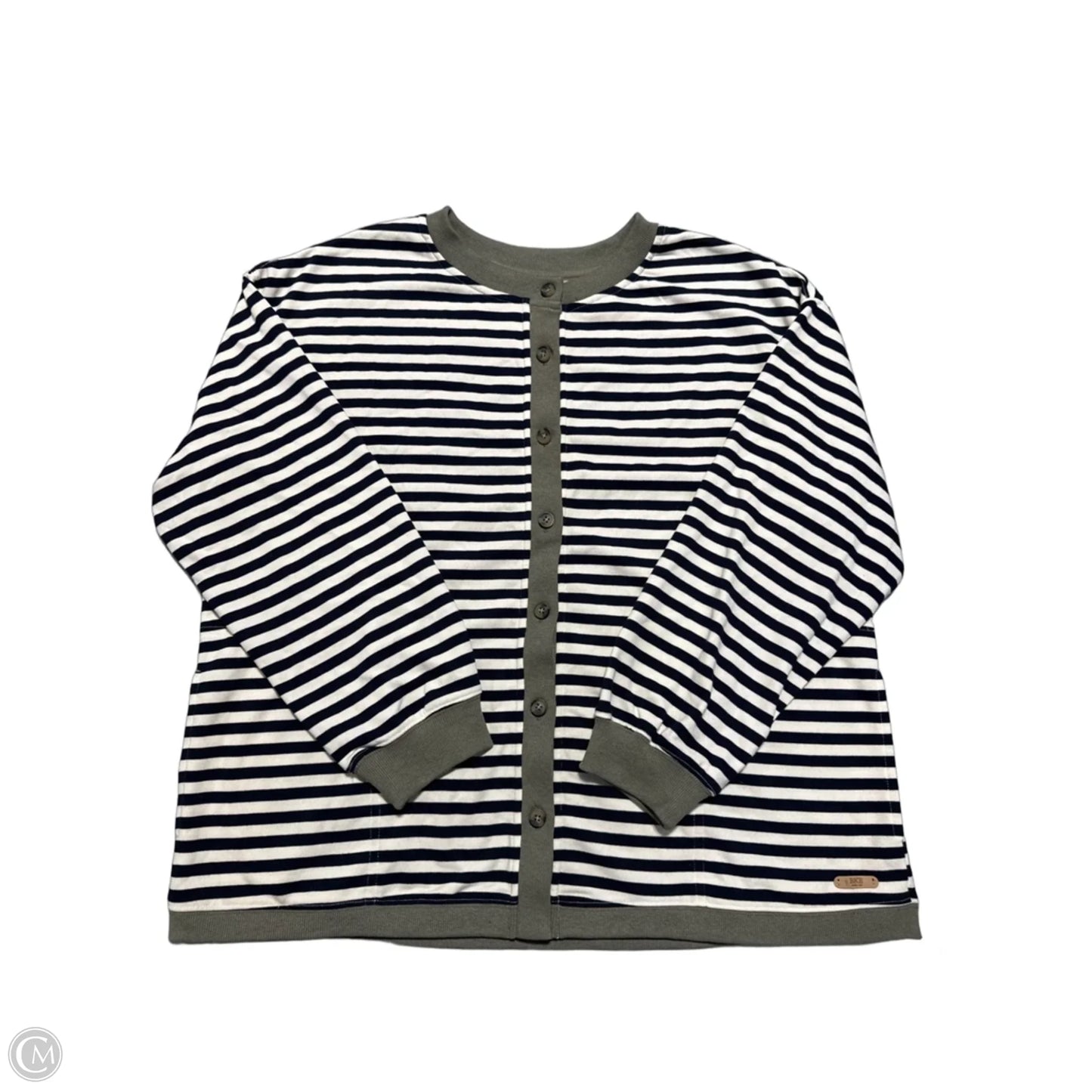 Cardigan By Bke In Blue & Green, Size: L