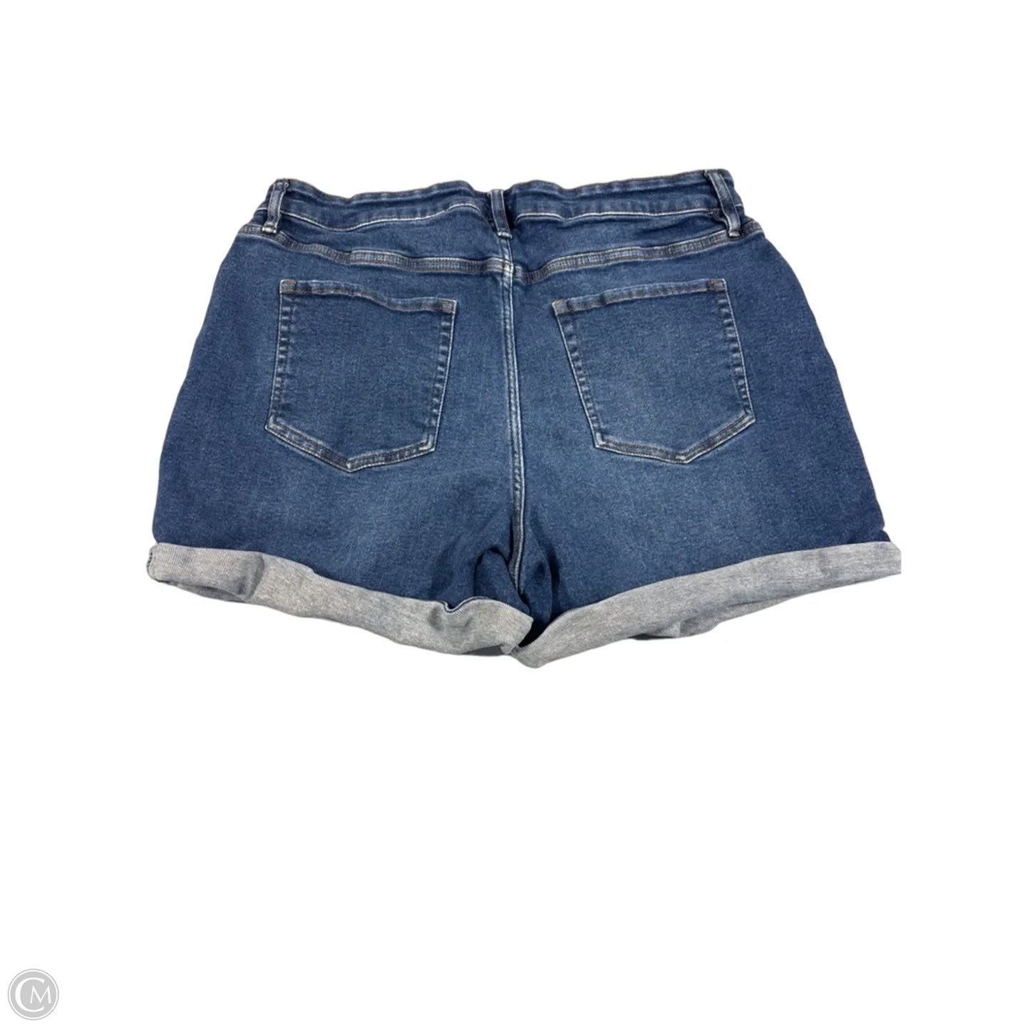 Shorts By Ava & Viv In Blue Denim, Size: 16