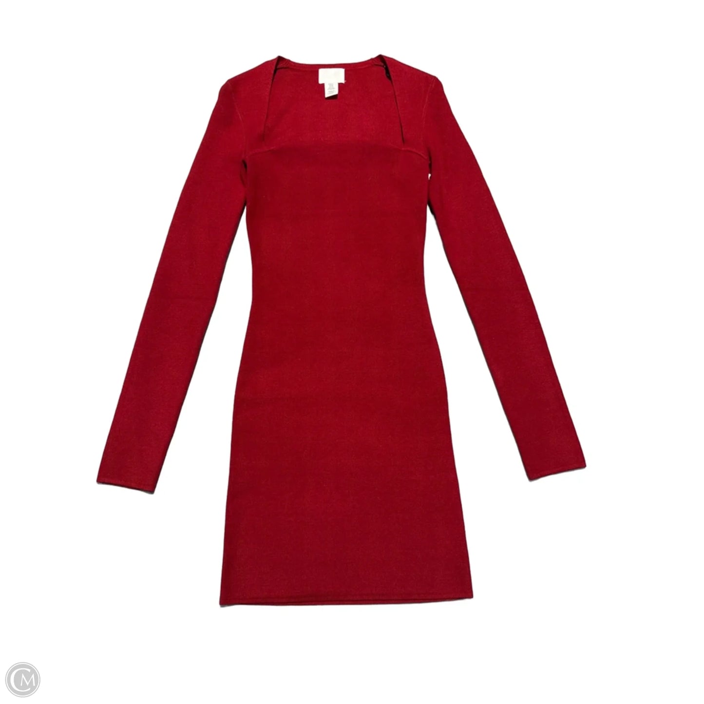 Dress Casual Short By H&m In Red, Size: Xs
