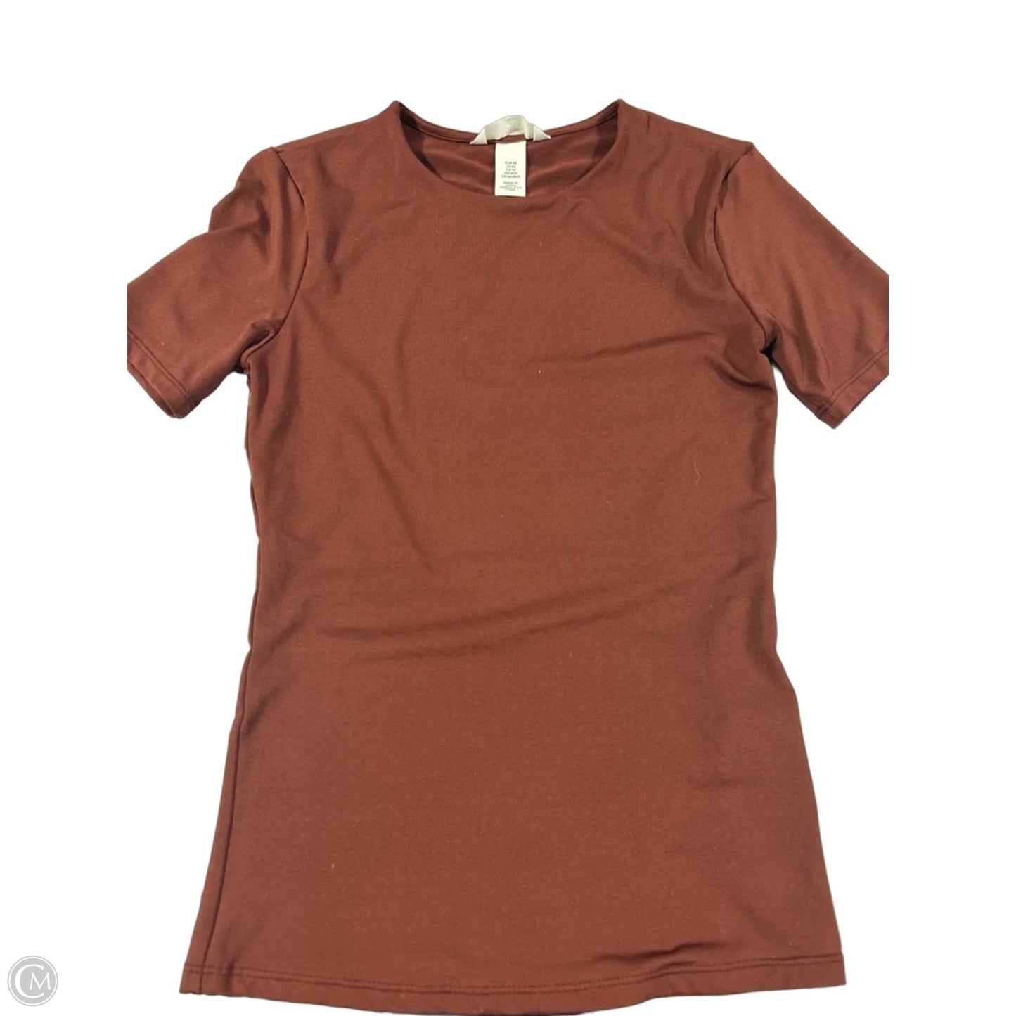 Top Short Sleeve By H&m In Red, Size: Xs
