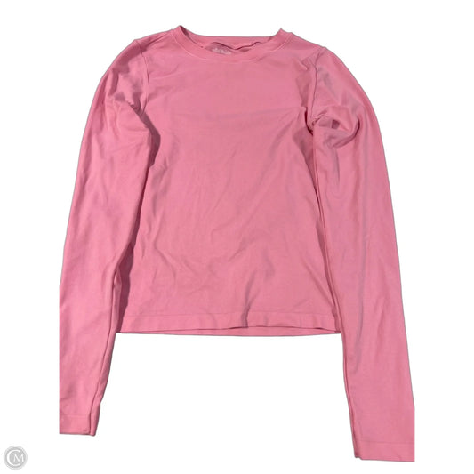 Top Long Sleeve By Wild Fable In Pink, Size: S