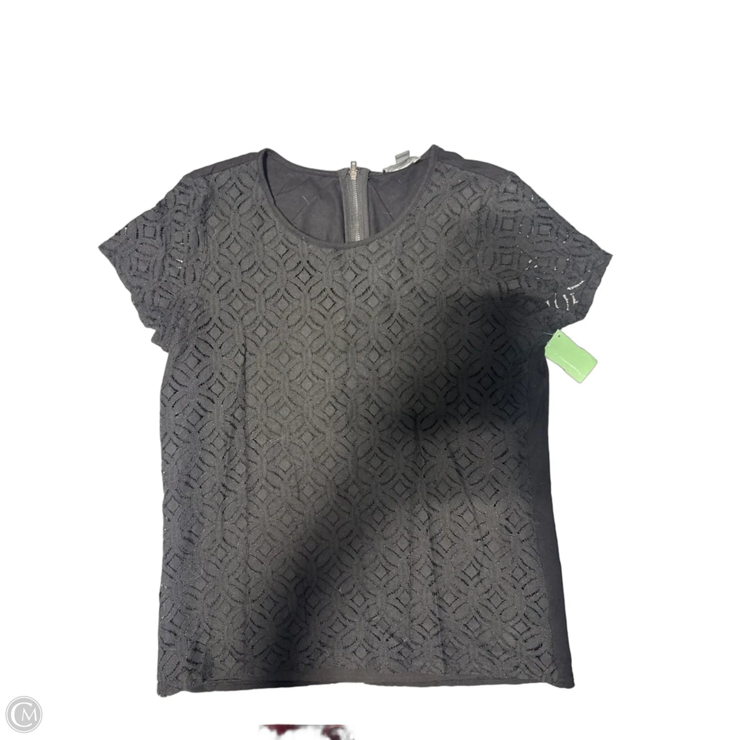 Top Short Sleeve By Market & Spruce In Black, Size: M