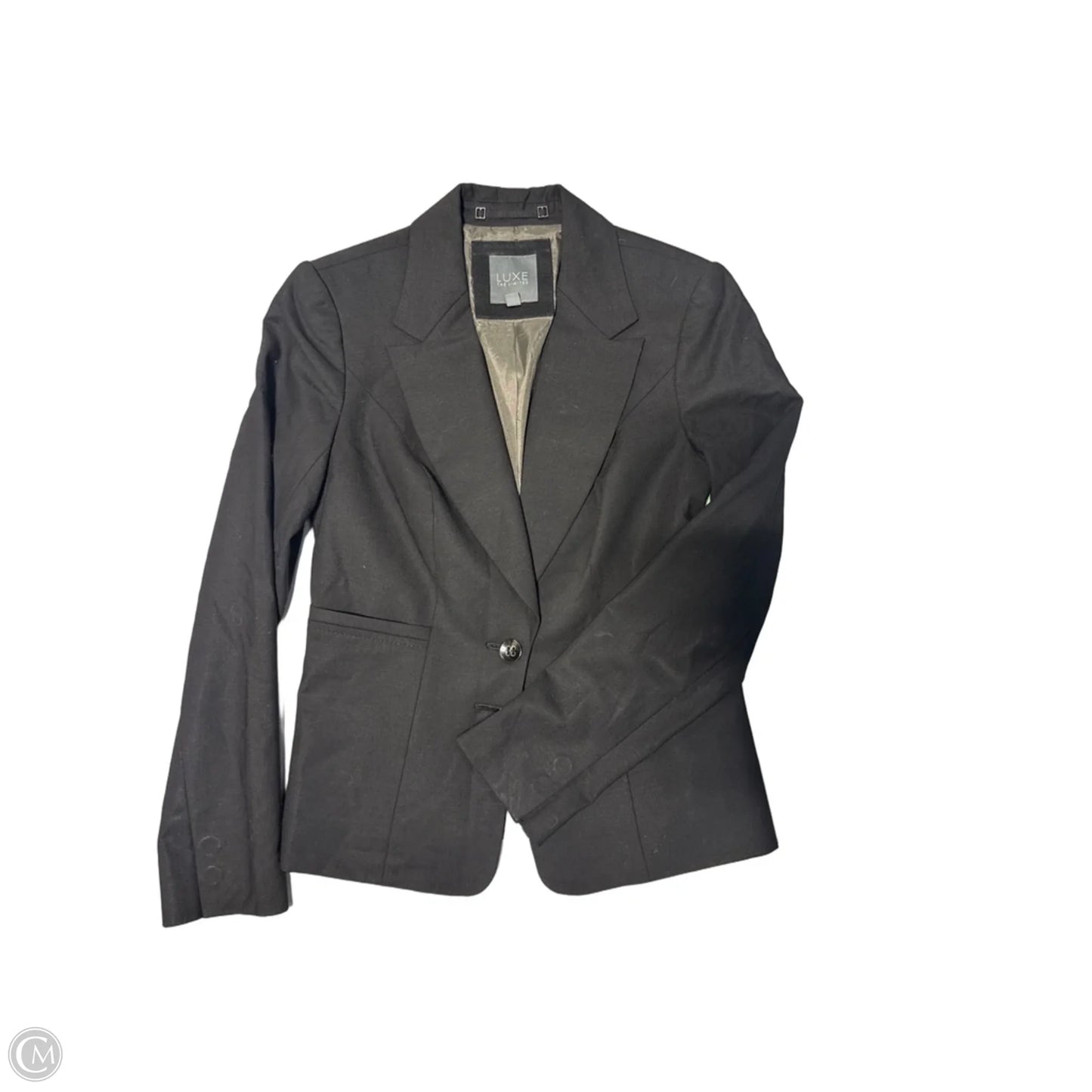 Blazer By Luxe In Black, Size: 4