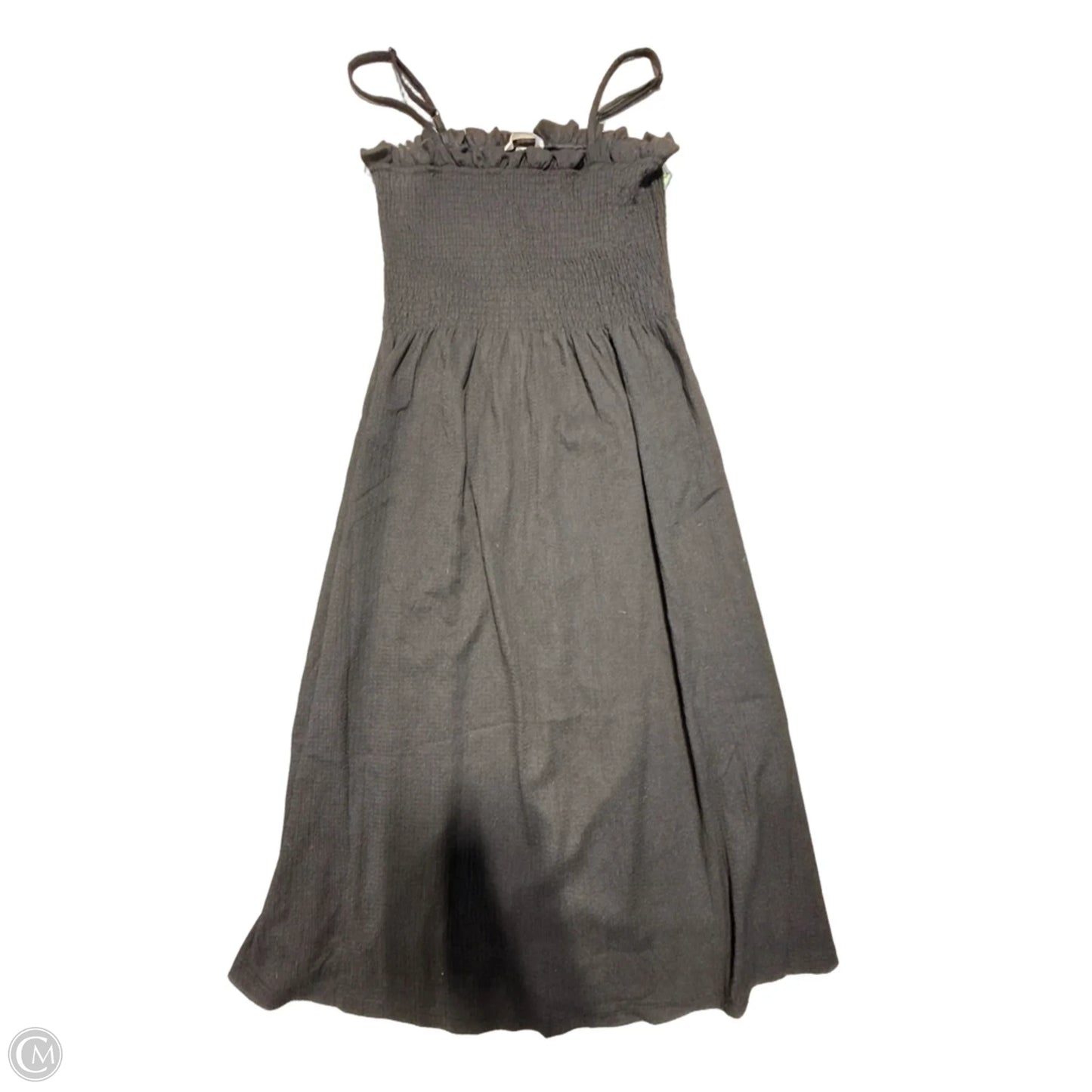 Dress Casual Maxi By H&m In Black, Size: L