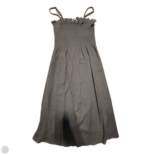 Dress Casual Maxi By H&m In Black, Size: L