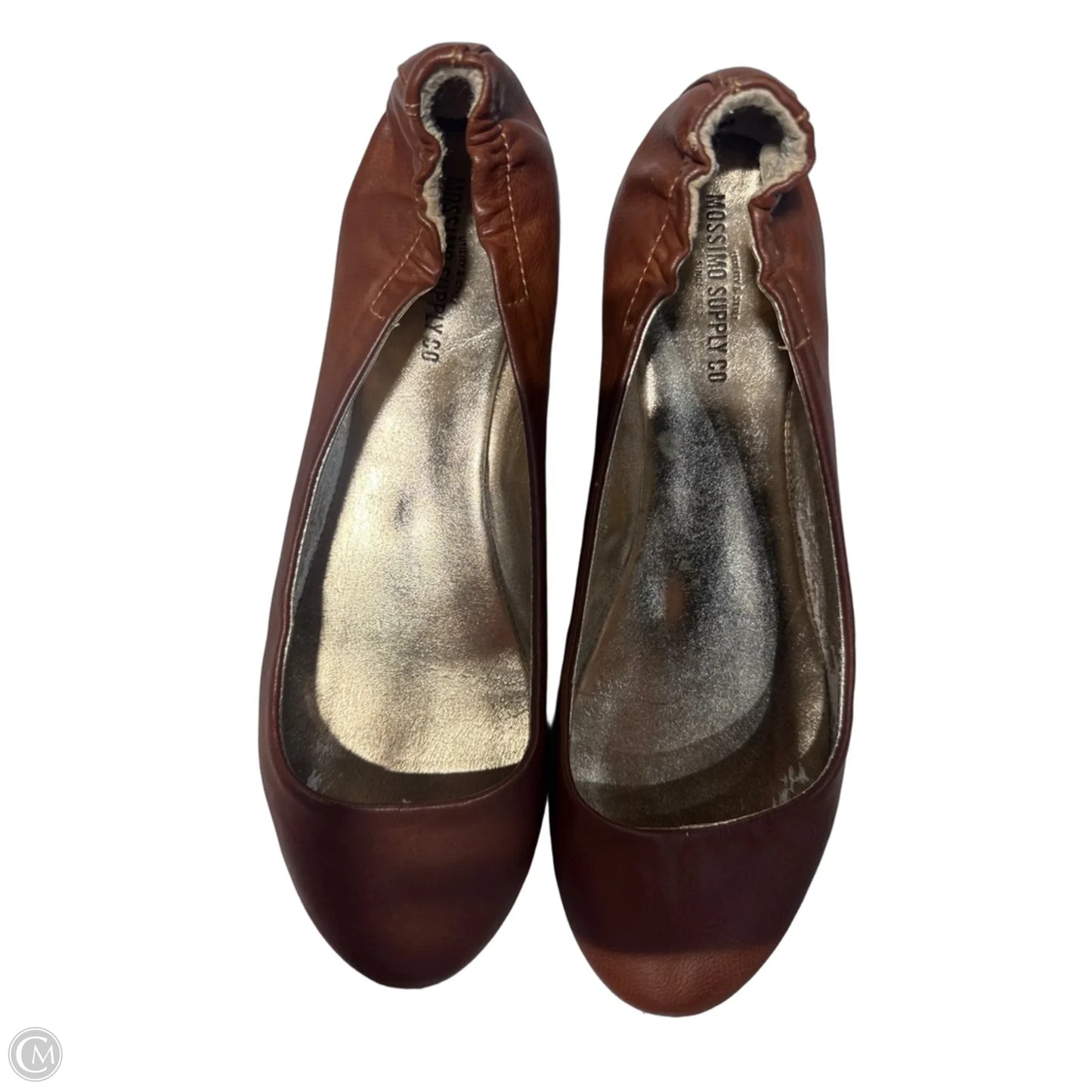 Shoes Flats By Mossimo In Brown, Size: 8