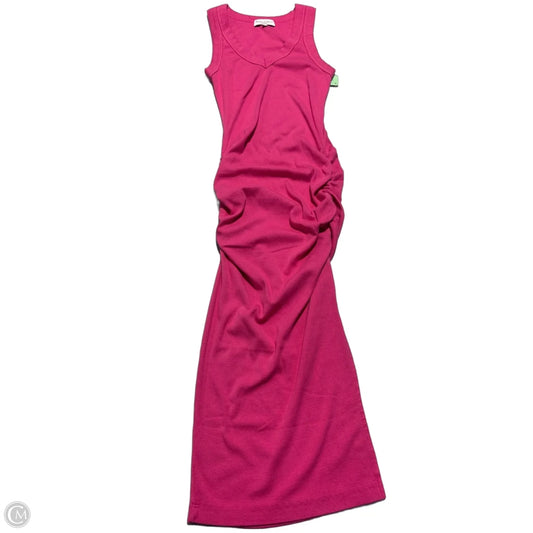Dress Casual Midi By Michael Stars In Pink, Size: Xs
