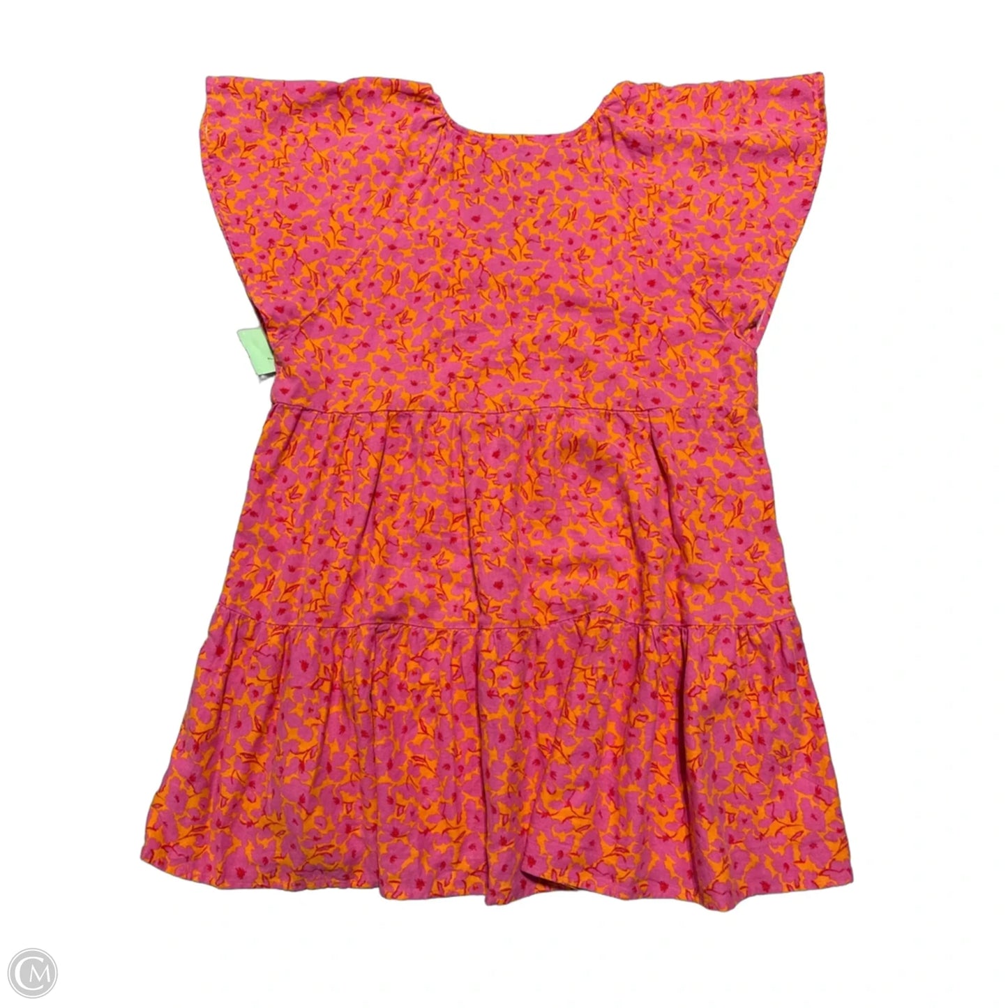 Dress Casual Short By Universal Thread In Orange & Pink, Size: Xl