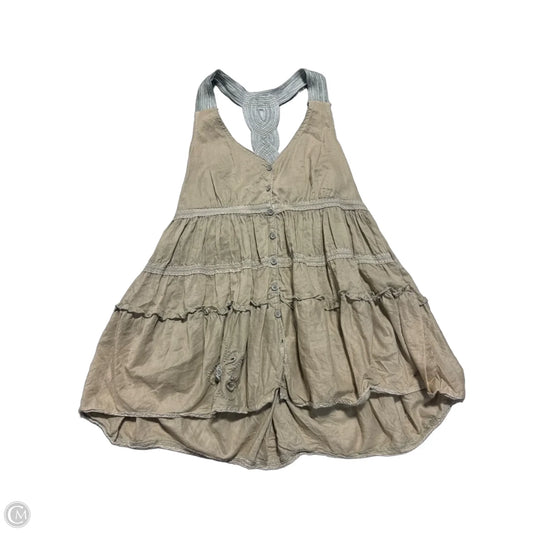 Tank Top By Edme And Esyllte In Beige, Size: M