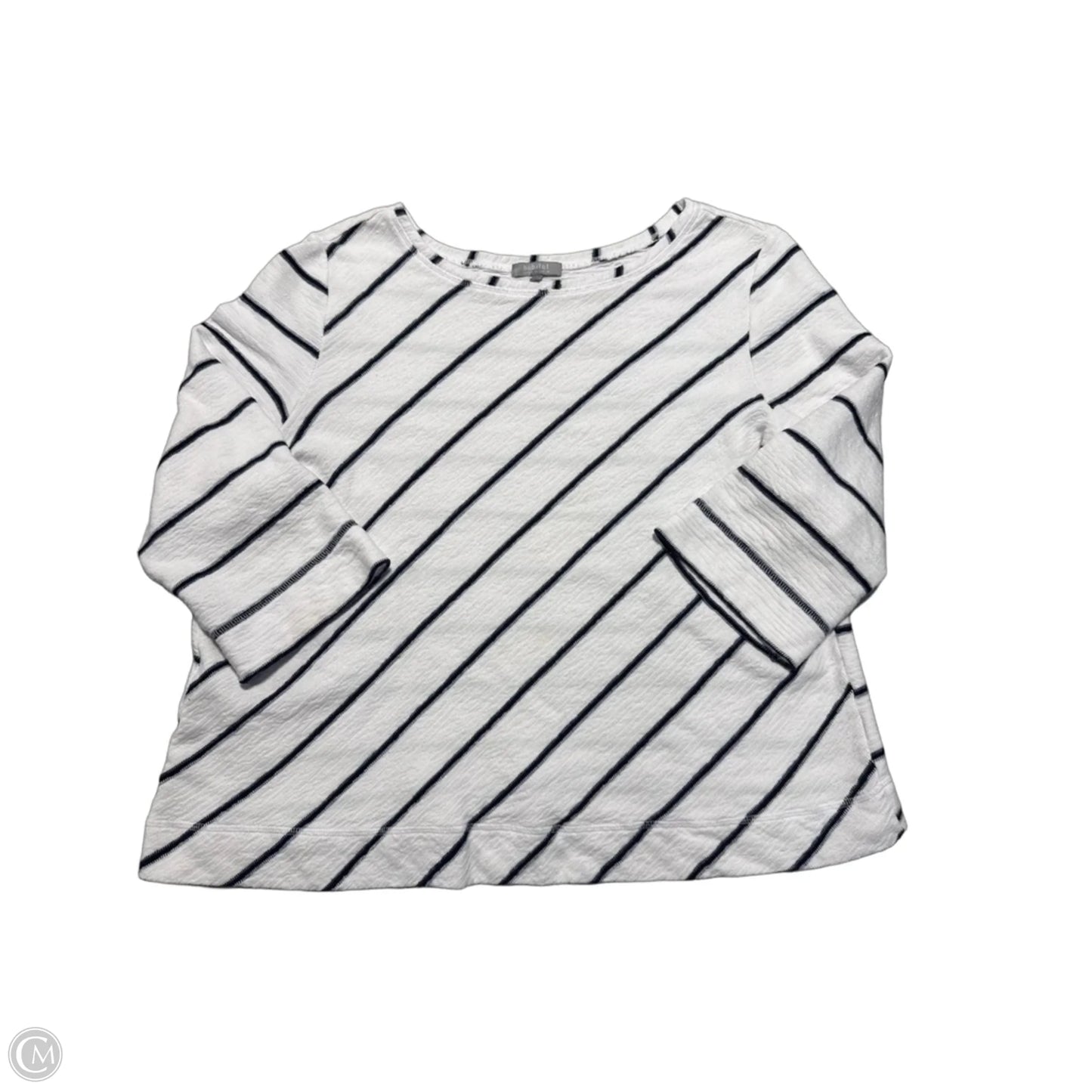 Top 3/4 Sleeve By Habitat In White, Size: L